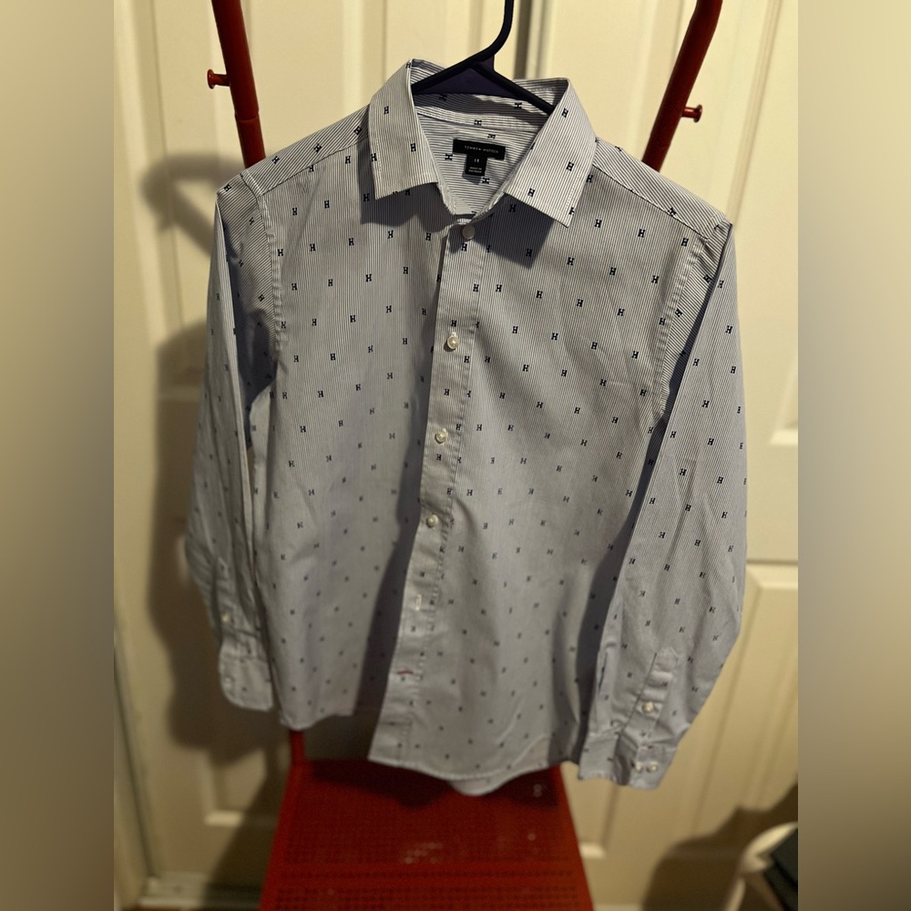 Boys Tommy Hilfiger button down shirt